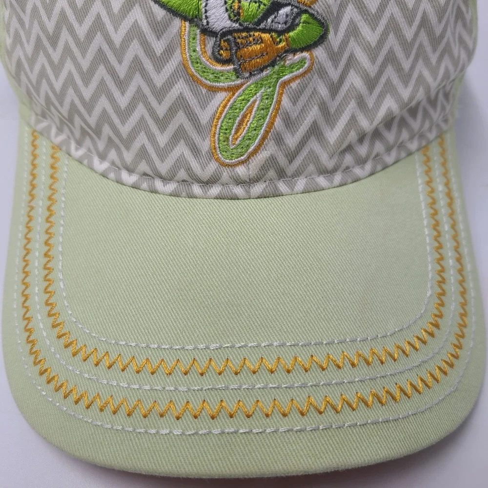 Youth Greensboro Grasshoppers Hat Strapback OC Sports Green MiLB‎ Baseball Girls
